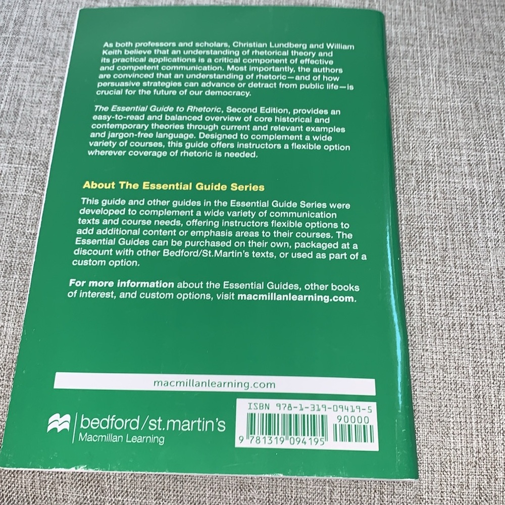 The Essential Guide to Rhetoric - Picture 2 of 3
